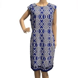 Karin Stevens Sleeveless Midi Dress Sz 12